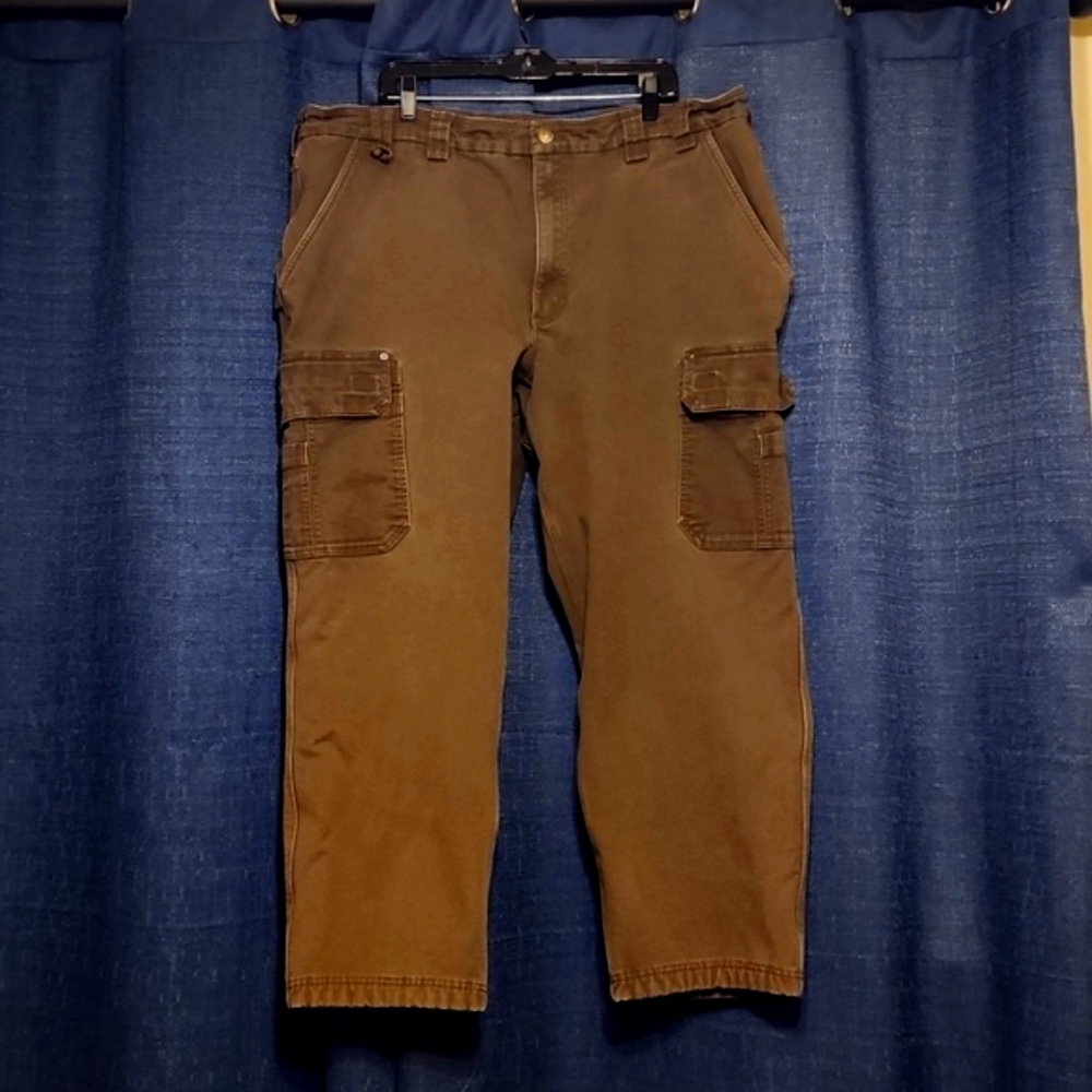 48 x 30 Duluth Men's Fire Hose Fleece-Lined Relaxed Fit Pants